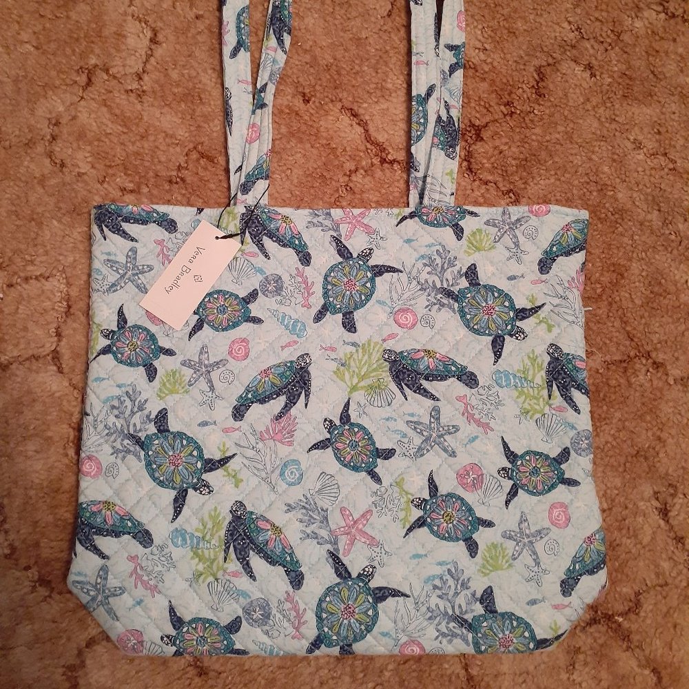 NWT VERA BRADLEY TOTE ~ TURTLE DREAM